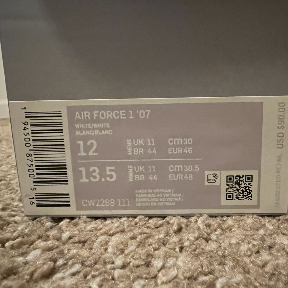 Nike Airforce 1 ‘07 *SOLD* - Picture 7 of 8